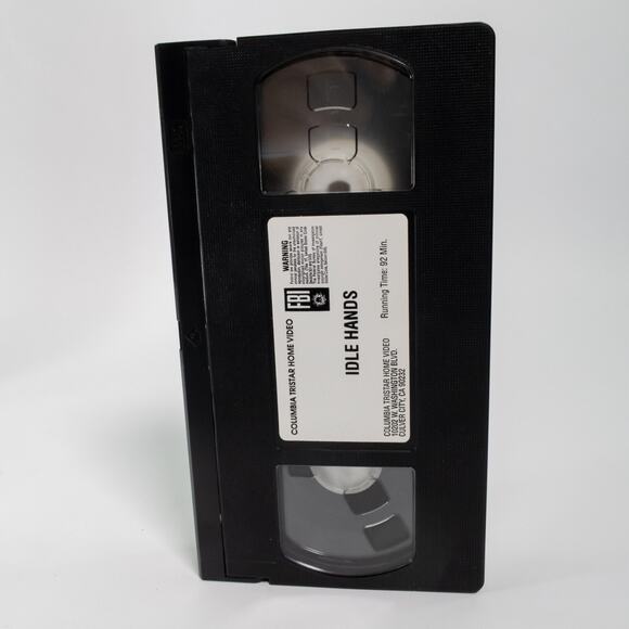 Idle Hands VHS 1999 Horror Jessica Alba Devon Sawa Promotional Copy RARE - Picture 9 of 11